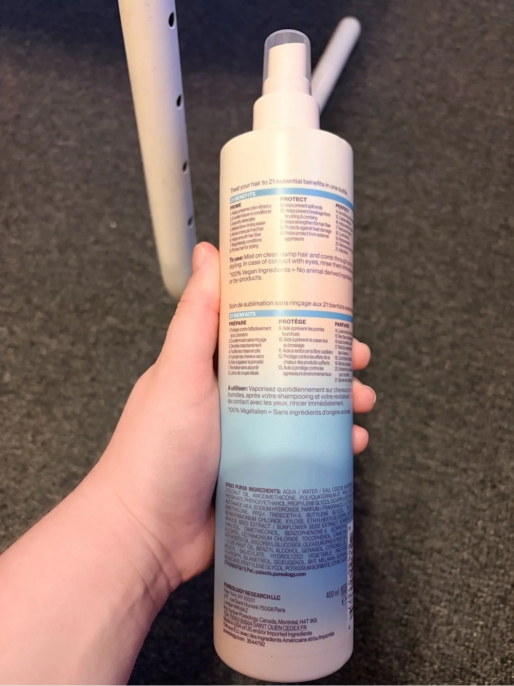 Pureology Color Fanatic 21 Essential Benefits Multi-Tasking Leave-In Spray